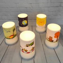LED-Akku-Tischleuchte Sunny, USB, IP44