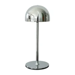 LED-Akku-Tischleuchte Tim, chromfarben, Höhe 30 cm, IP54