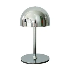 LED-Akku-Tischleuchte Tim, chromfarben, Höhe 22 cm, IP54