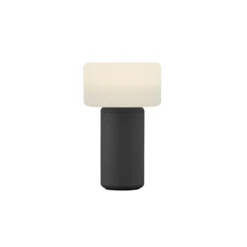 LED-Akku-Tischleuchte Tiny-B, schwarz, Höhe 13 cm, IP54, USB