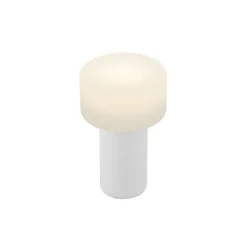 LED-Akku-Tischleuchte Tiny-B, weiß, Höhe 13 cm, IP54, USB