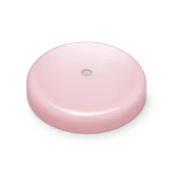 LED-Akkutischleuchte Trip, grau / rosa, Marmor, Glas, IP44