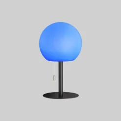 LED-Akku-Tischleuchte Trivento, sandschwarz