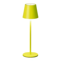 LED-Akku-Tischleuchte Viletto, hellgrün, IP54