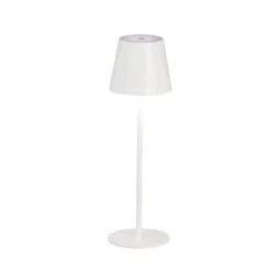 LED-Akku-Tischleuchte Viletto, weiß, IP54