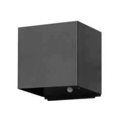 LED-Akkuwandlampe Magnetic, schwarz, 120°, up/down, Sensor