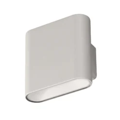 LED-Akkuwandlampe Magnetic, silber, up & down, Breite 10 cm