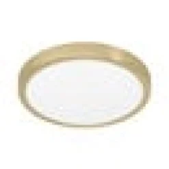 LED-Anbaupanel Fueva 5 IP20 830 messing Ø28,5cm