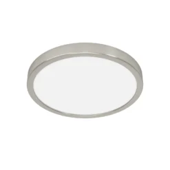 LED-Anbaupanel Fueva 5 IP20 830 nickel Ø28,5cm