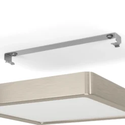 LED-Anbaupanel Fueva 5 IP20 830 nickel 21x21cm