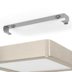 LED-Anbaupanel Fueva 5 IP20 830 nickel 16x16cm