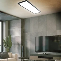 LED-Anbaupanel Slim 58x20cm on/off 4.000K schwarz