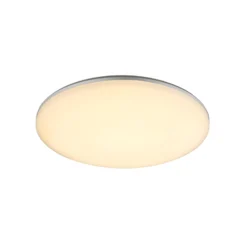LED-Außen-Deckenlampe Dori, Ø 33 cm, weiß, Kunststoff, IP54