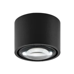 LED-Außendeckenlampe MAG MINI, schwarz, Ø 9 cm, CCT dim IP44