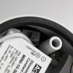 LED-Außendeckenlampe MAG MINI, weiß, Ø 9 cm, CCT, dim, IP44