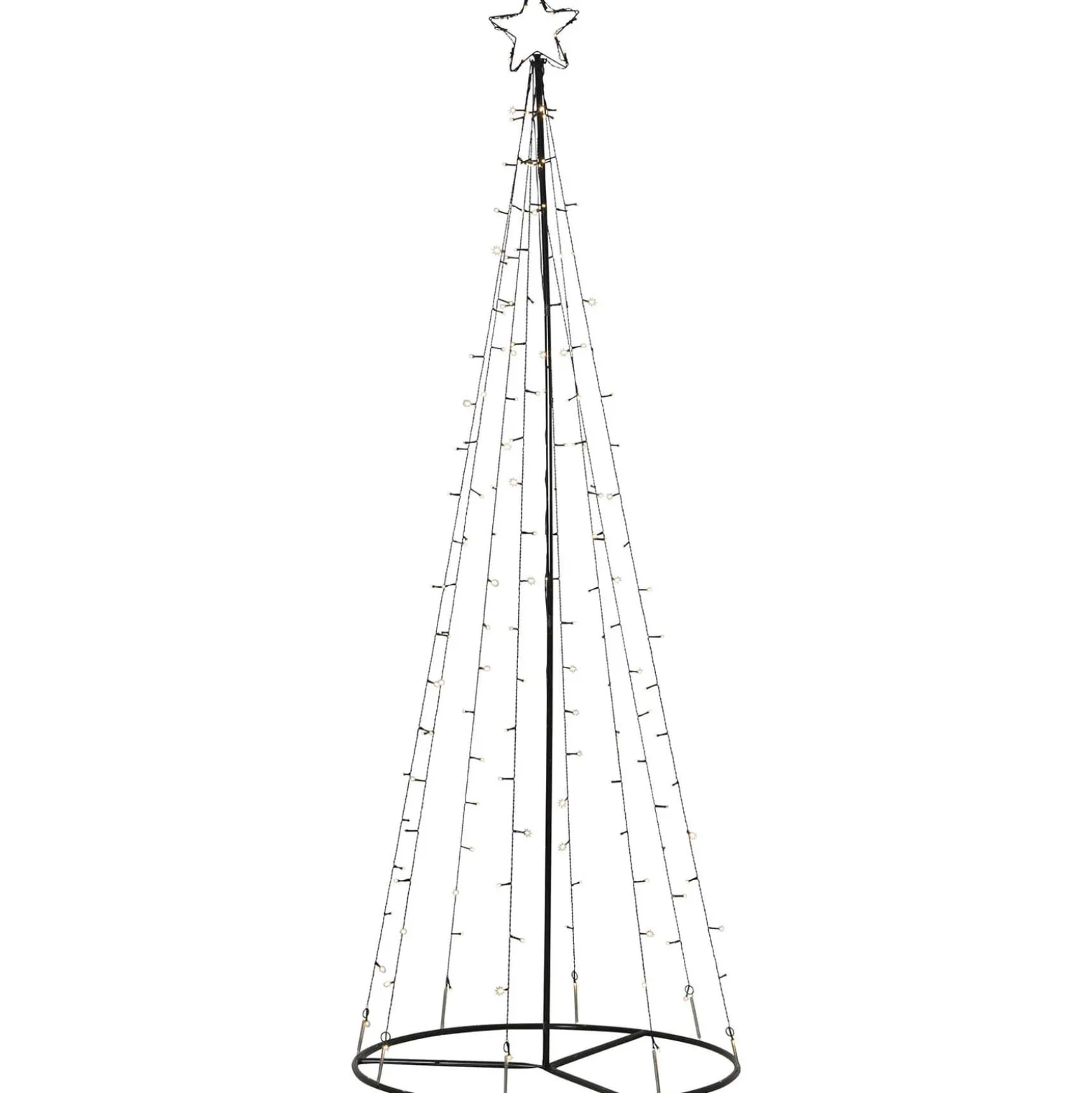 LED-Außendeko Light Tree, LEDs teils blinkend