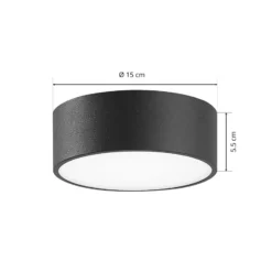 LED-Außenleuchte CMD 9025, Ø 15 cm