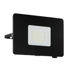 LED-Außenstrahler Faedo 3 in Schwarz, 50W