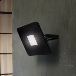 LED-Außenstrahler Faedo 3 in Schwarz, 50W