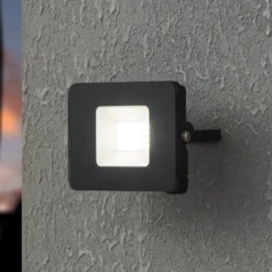 LED-Außenstrahler Faedo 3 in Schwarz, 20W