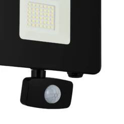 LED-Außenstrahler Faedo 3 mit Sensor, schwarz, 30W