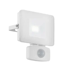 LED-Außenstrahler Faedo 3 mit Sensor, weiß, 10W