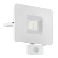 LED-Außenstrahler Faedo 3 mit Sensor, weiß, 30W