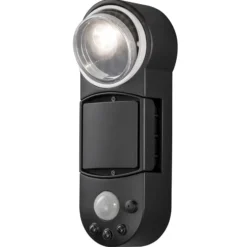 LED-Außenstrahler Prato Batteriebetrieb 10cm breit