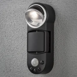 LED-Außenstrahler Prato Batteriebetrieb 10cm breit