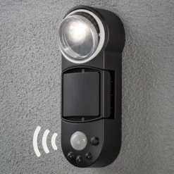 LED-Außenstrahler Prato Batteriebetrieb 10cm breit