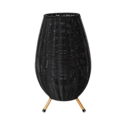 LED-Außentischleuchte Colin, Akku, 36 cm, schwarz