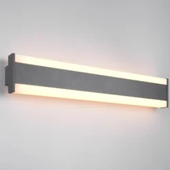 LED-Außenwandlampe DAWSON, 60 cm, anthrazit IP54 CCT up/down