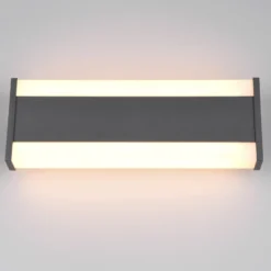 LED-Außenwandlampe DAWSON, 30 cm, anthrazit IP54 CCT up/down