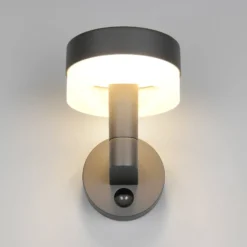 LED-Außenwandlampe Mackenzie Sensor anthrazit, Alu-Druckguss