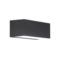 LED-Außenwandleuchte Amelia, dunkelgrau