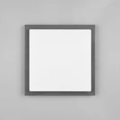 LED-Außenwandleuchte Bermejo, eckig, Sensor, CCT, anthrazit