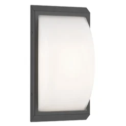 LED-Außenwandleuchte 053, Bewegungsmelder, graphit