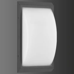 LED-Außenwandleuchte 053, Bewegungsmelder, graphit