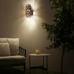 LED-Außenwandleuchte Charlotte, corten, Höhe 28 cm, IP65