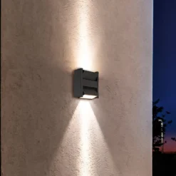 LED-Außenwandleuchte Delos
