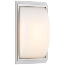 LED-Außenwandleuchte 052, Edelstahl, Glas, Bewegungsmelder