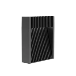 LED-Außenwandleuchte E353, graphitfarben, Aluminium, 3.000 K