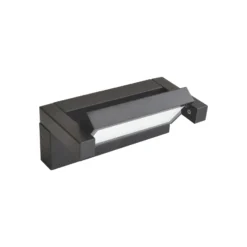 LED-Außenwandleuchte Gea, dunkelgrau