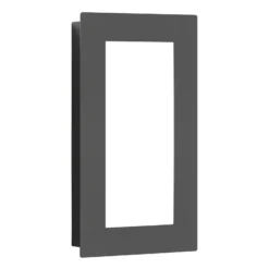 LED-Außenwandleuchte 3008 graphit, Bewegungssensor