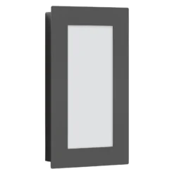 LED-Außenwandleuchte 3008 graphit, Bewegungssensor