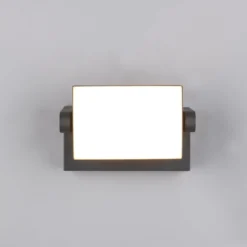 LED-Außenwandleuchte KANSAS, anthrazit, Breite 20 cm, IP54