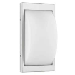 LED-Außenwandleuchte 068LEDSEN, Edelstahl, Sensor