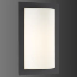 LED-Außenwandleuchte Luis, graphit, Bewegungsmelder