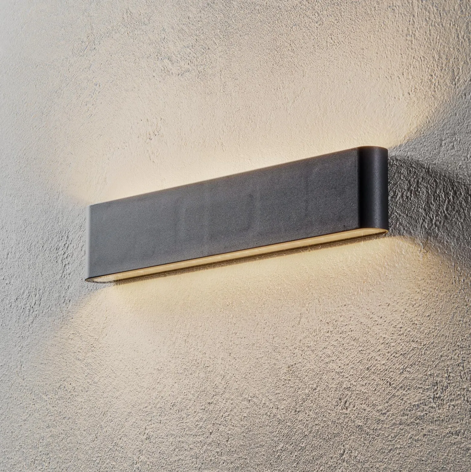LED-Außenwandleuchte Thames II, anthrazit