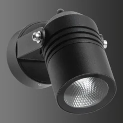 LED-Außenwandstrahler 5019, schwarz, IP54